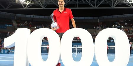 Video: Roger Federer continues to defy logic with 1,000th career win earning another title