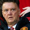 Louis van Gaal hit the roof when his Manchester United record was compared to David Moyes