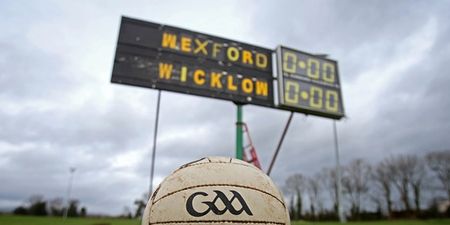 Video: There was some goalmouth scramble between Wexford and Wicklow yesterday in the O’Byrne Cup