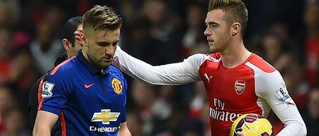 Good to hear someone inside Manchester United is backing Luke Shaw