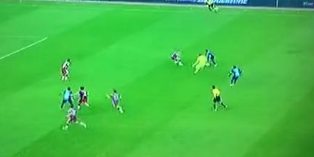 Vine: Manuel Neuer being Manuel Neuer, hassling, harrying and slide tackling 30 yards from goal