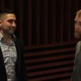 VIDEO: Paddy Holohan confronted McGregor’s rival, Ricardo Lamas, at UFC Boston