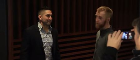VIDEO: Paddy Holohan confronted McGregor’s rival, Ricardo Lamas, at UFC Boston
