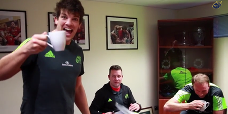 Video: Donncha O’Callaghan makes a sweet cup of coffee