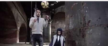 VIDEO: Robin van Persie and son, Shaqueel, show off their skills in new TV ad