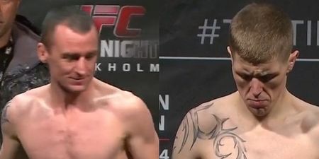 Mixed success at the UFC Stockholm weigh-ins for Paul Redmond and Neil Seery