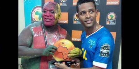 Pics: Fans presenting MOTM awards might just be our favourite thing about the Africa Cup of Nations