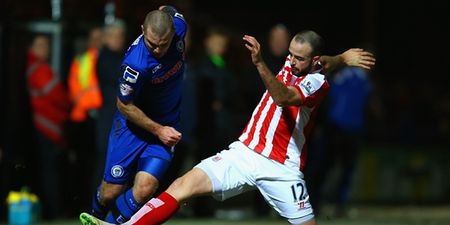 VINE: It was an interesting night for Stoke’s Irish players in the FA Cup