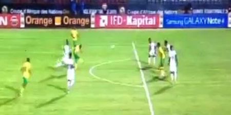 Vine: The Africa Cup of Nations produces phenomenal thunderbastard volley wonder goal