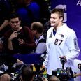 Vines: Super Bowl Media Day was made for Rob Gronkowski