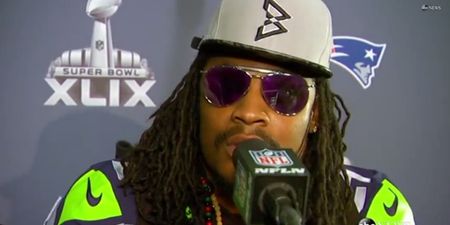 VIDEO: Watch out folks, Marshawn Lynch has a new catchphrase for the media