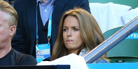 Vine: It looks like Andy Murray’s fiancé Kim Sears was caught saying something very bold during his match