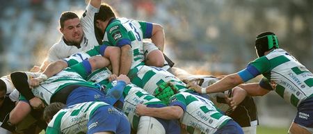 Treviso coach hit by nine-week ban after ‘reckless’ pen use in rugby brawl
