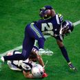 Pic: Jeremy Lane suffered a disgusting arm injury during Super Bowl XLIX