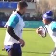 Vine: Teddy Thomas has been making fools of his French teammates in training