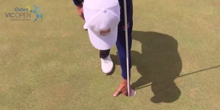 Video: Australian golfer hits the craziest hole in one we’ve ever seen
