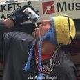 PICS: Gronk takes “good craic” to whole new level at the Patriots’ Super Bowl victory parade