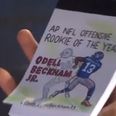 VIDEO: New York Giants post top-notch flipbook tribute to THAT Odell Beckham Jr catch