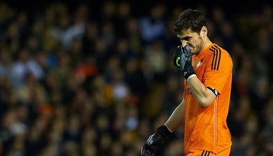 Video: Iker Casillas’ awful howler in Madrid derby sets Atletico on their way to a 4-0 rout