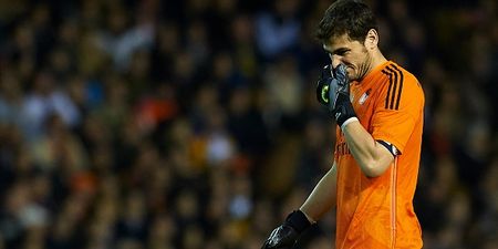Video: Iker Casillas’ awful howler in Madrid derby sets Atletico on their way to a 4-0 rout