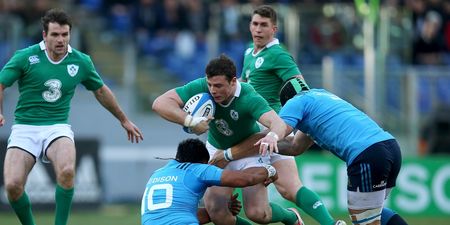 Brian O’Driscoll tweets his support for Robbie Henshaw after Ireland’s win in Rome