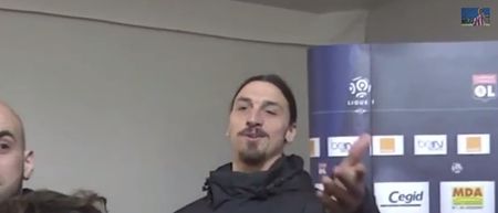 Video: If you are going to ask Zlatan a question, make sure you have your facts right