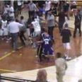 VIDEO: High school basketball game called off after full court brawl breaks out