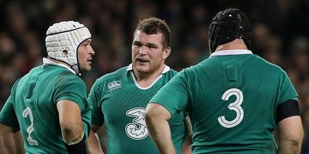 Believe it or not, the Irish front row is almost a stone heavier (per man) than the French