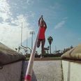 VIDEO: This pole-vaulting GoPro footage is class