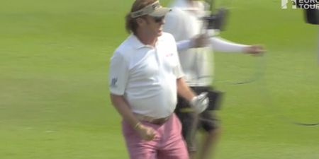 Video: Miguel Angel Jimenez dancing after he holes out from the fairway will brighten your day