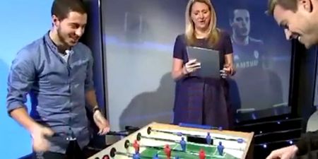VINE: This shriek is proof that Eden Hazard takes fussball far too seriously