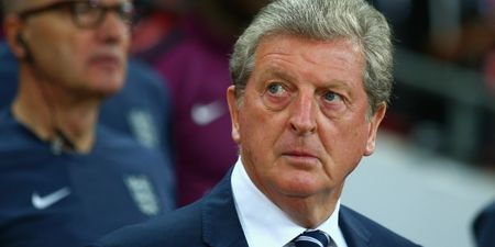 Pic: The immaculate face Roy Hodgson pulled during the FA Cup draw was nothing short of spectacular