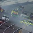 Video: 14-car crash thins out field in Nascar race