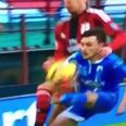 Vine: How on earth did he win a free-kick for this?
