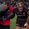 Video: Kelly Brown gets gruesomely dislocated finger popped back in and keeps playing