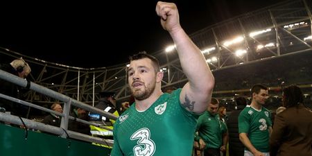 VINE: Cian Healy’s going to find himself on Soccer AM’s Showboat with carry on like this