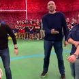 Video: Peter Stringer cleans the floor with Austin Healy on Rugby Tonight