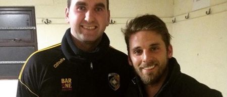 Former Spurs star David Bentley only went and scored 0-3 on his GAA debut