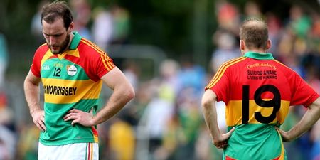 PIC: Carlow release new away jersey to be sported by U21s on Wednesday night