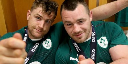 Cian Healy reveals Jamie Heaslip’s nickname and who will start No.8 against England