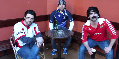 Video: Four Irish rugby stereotypes watch match together, and it’s absolutely brilliant