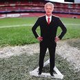 Twitter cracks wise over ridiculous cardboard Arsene Wenger cut out
