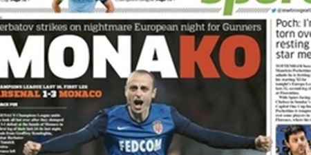 PICS: Newspapers’ backpages are the latest to twist the knife on Arsenal’s defeat