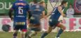Video: Kiwi flanker shoulder charges out-half into next dimension