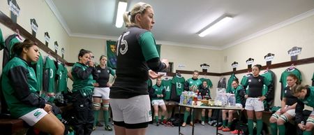 Pic: It must have been absolutely Baltic during the Ireland Women team photoshoot