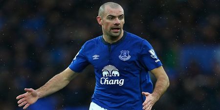 VINE: Darron Gibson with an exquisite turn and delicious inch-perfect pass to set up Mirallas