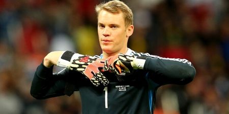 Manuel Neuer’s passing stats from last night’s game are just ridiculous