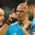 Say what? Referee who sent off Wes Brown insists he red-carded the right man