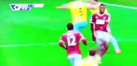 VIDEO: Would Mourinho have thought this flying elbow from Mile Jedinak was criminal?