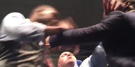 Video: Jon Jones and Anthony Johnson prank freaked-out Dana White with press conference fight